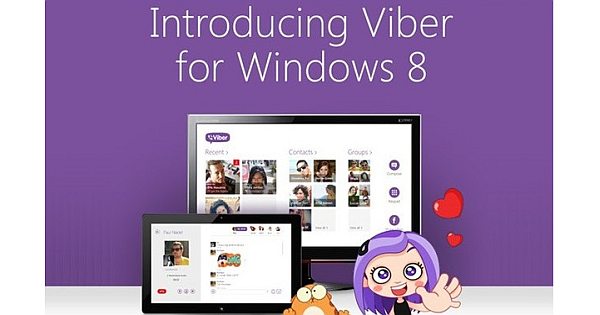 Newest features added to Viber in windows 8