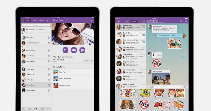 Viber for iPad 1